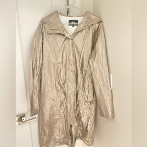 Stussy Metallic Foil Trench/Parka Jacket
